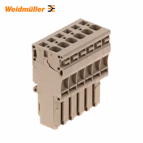魏德米勒 Z系列,接线端子,接插件,米色,直接安装；ZP 4/1AN/6
