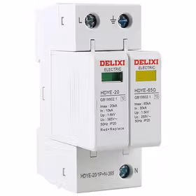 德力西电气 HDYE浪涌保护器；HDYE-20 1P+N 275V
