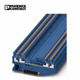 菲尼克斯 直通式接线端子；PT 1,5/S-QUATTRO-MTD BU