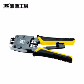 波斯 高档二用网络端子钳 带棘轮；BS433682