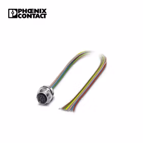 菲尼克斯 传感器/执行器孔式插座；SACC-E-M12FS-8CON-PG 9/0,5 VA