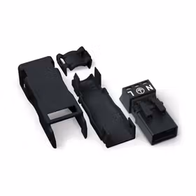 万可(WAGO) 接插式电气安装用连接器插头,不带护线盒,3极,适于线缆直径4.5-10mm；890-113