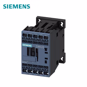 西门子 功率接触器,12A,5.5kW,1NO,DC110V,3极,尺寸S00笼卡式连接；3RT20172BF41