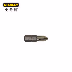 史丹利 6.3MM系列十字旋具头PH2X25mm(X10),10个/盒；63-023T