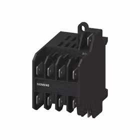 西门子 功率继电器,8.4A,4kW,4NO,24VDC带扁插头6.3x0.8mm；3TG10101BB4