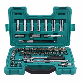 世达 46件12.5mmm系列公英制套筒组套；09006(组套升级)