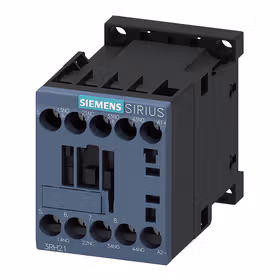 西门子 辅助接触器,3NO+1NC,DC220V,尺寸S00,螺栓型端子连接；3RH21311BM40