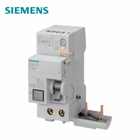 西门子 电磁式剩余电流模块,2极,型号AC,输入：63A,30mA适用于5SL4；5SM23260