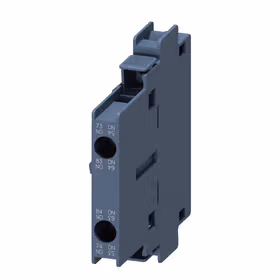 西门子 第一个侧面辅助开关2个常开触点,螺栓型端子连接,保护器3RT1；3RH19211EA20