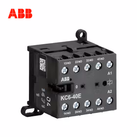 ABB 直流线圈中间继电器；KC6-40E*24V DC