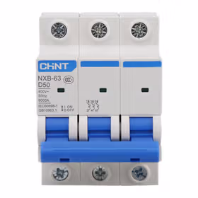 正泰 NXB-63 小型断路器；NXB-63 3P D50