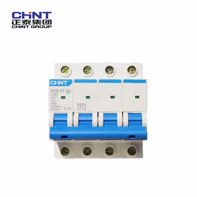 正泰 小型断路器；NXB-63 4P C6