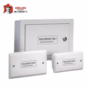 德力西电气 等电位联结端子箱,小箱 铜条 4*25；CDPE30AT425