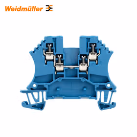魏德米勒 直通型接线端子,螺钉联接,1.5mm,800V,17.5A,蓝色；WDU 1.5/ZZ BL