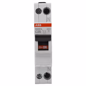 ABB SN201型微型断路器；SN201L-C25