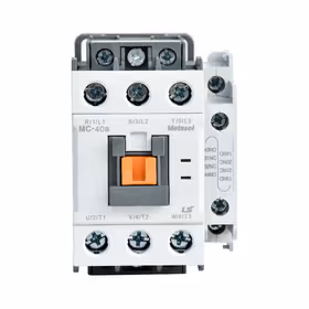 LS产电 三极接触器(交流线圈)；MC-40a AC220V 50Hz