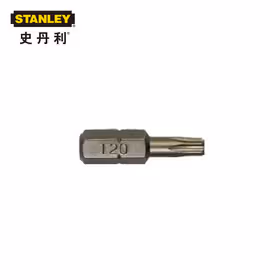 史丹利 6.3MM系列花形旋具头T15X25mm(X10),10个/盒；63-045T