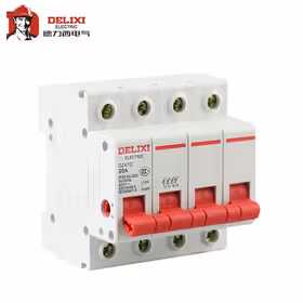 德力西电气 隔离开关；DZ47G 4P 100A