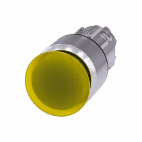 西门子 发光蘑菇头推拉开关,22mm,圆形,金属,高光,黄色,30mm,锁定,拉动释放机构；3SU10511AA300AA0