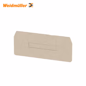 魏德米勒 接线端子附件,端板；ZAP/TW 4/3AN BL