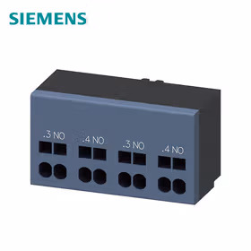 西门子 辅助开关2个常开触点控制电路接口：弹簧型接口；3RA69112A