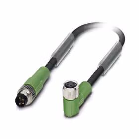 菲尼克斯 传感器/执行器电缆；SAC-4P-M 8MS/1,5-PUR/M 8FR