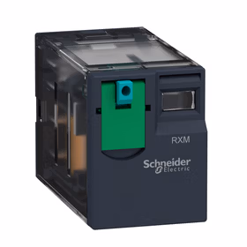 施耐德电气 插拔式中间继电器,4CO,5A,无指示灯,24VDC；RXM4CB1BD