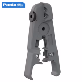 保拉(Paola) 剥线刀 多功能线缆剥皮器 网络电话线多芯线剥线器 可调式剥线刀片 开剥器工具3012