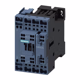 西门子 功率接触器,25A,11kW, 2NO+2NC 220VDC4极,尺寸S0笼卡式连接1NO+1NC,集成；3RT25262BM40