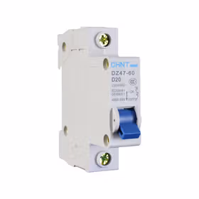 正泰 微型断路器；DZ47-60 1P D20
