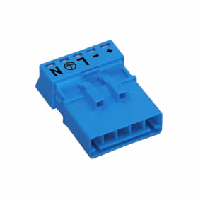 万可(WAGO) 接插式电气安装用连接器插头,不带护线盒,5极；890-1115