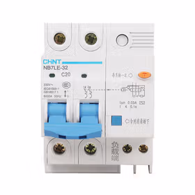 正泰 漏电微型断路器；NB7LE-32 2P C20 30mA