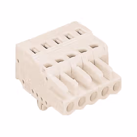 万可(WAGO) 孔型连接器,带有固定销钉；721-105/008-000