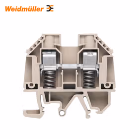 魏德米勒 W系列,直通型接线端子,额定横截面:10mm,螺钉联接；WDU 10 SL/EN