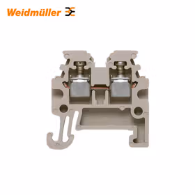 魏德米勒 W系列,直通型接线端子,额定横截面:1.5mm,螺钉联接；WDU 1.5/R3.5