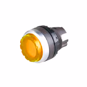 上海天逸电器 带灯凸头按钮头,黄色；LA42TD/Y