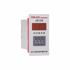 德力西电气 数显式时间继电器；JS14S-0.01秒-99.99秒-AC/DC24V 老型