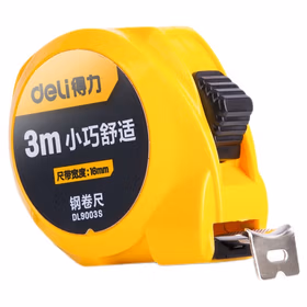 得力 钢卷尺(极小)3mx16mm；DL9003S（新旧交替，随机发货）