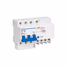 正泰 漏电微型断路器；DZ47LE-63 3P+N C40 100mA