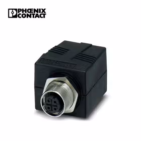 菲尼克斯 控制柜穿板式连接器；CUC-BH-M12D1PBK-S/R4BE
