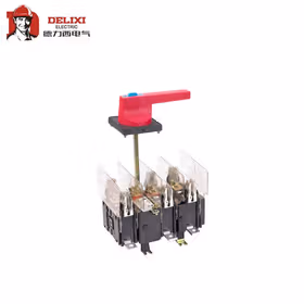 德力西电气 隔离开关熔断器组；HH15-125/30 125A 杆长200mm