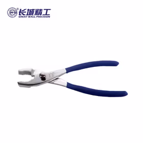 长城精工 美式镀铬沾塑柄鲤鱼钳6寸；200106