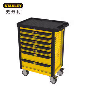 史丹利 7抽屉多功能工具车；93-712