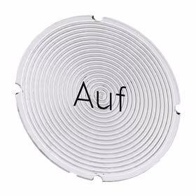 西门子 铭板适用于发光按钮,圆形,乳白色,带黑色文字,带标记：向上；3SU19000AB710AD0