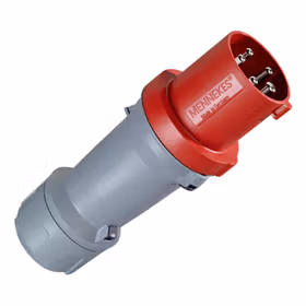 曼奈柯斯(MENNEKES) 工业插头,63A5P6H400V,IP44(替代1235A)；3258