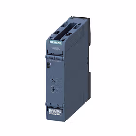 西门子 时间继电器,电子返回延迟无控制信号或过程安全接通脉冲单次触发零电压安全7个时间范围0.05-600s24VAC/DC,2个转换触点带有LED,螺栓型端子连接；3RP25401BB30