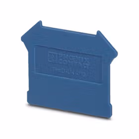 菲尼克斯 组合式端子附件，端板；D-UK 4/10 BU