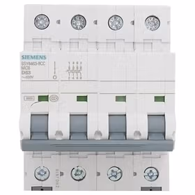 西门子 ET-5SY国产 微型断路器 63A 4P D 6kA；5SY6 4P D63