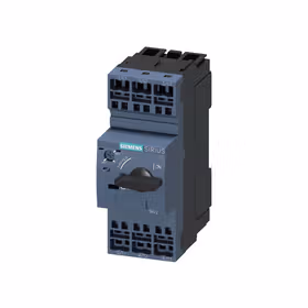 西门子 电动机保护断路器,结构尺寸S0用于启动器组合,额定电流20A,N脱扣器260A笼卡式连接；3RV23214BC20