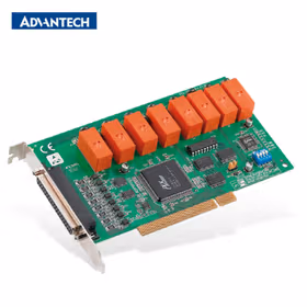 研华(ADVANTECH) 8路继电器输出和8路隔离数字量输入卡；PCI-1761-BE